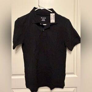 The Children's Place Black Polo Shirt